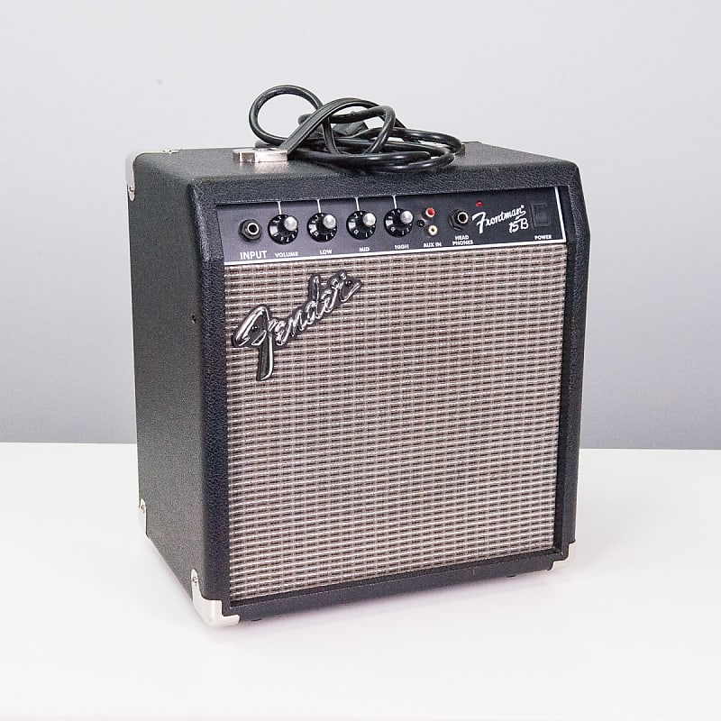Fender Frontman 15B silver grill Reverb