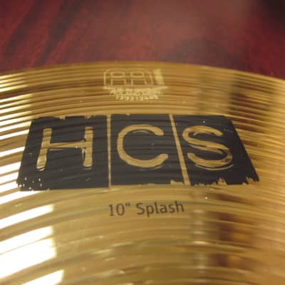Meinl Cymbals 10” Splash Cymbal – HCS Traditional Finish Brass for Drum Set image 2