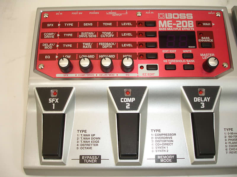 Boss ME-20B Bass Multi-Effect Unit | Reverb