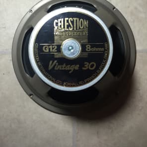 Celestion Vintage 30 Speaker - G12V30, 8 Ohms - England | Reverb Celestion Vintage 30 Speaker - G12V30, 8 Ohms - England | Reverb