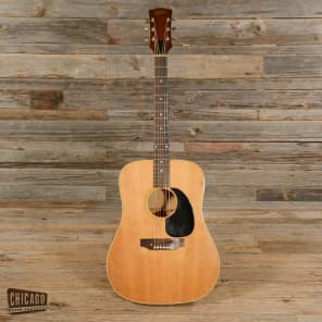 *AS-IS* Gibson Heritage Acoustic (Re-Neck w/ J-45 Neck) Natural 1970s *AS-IS* image 4