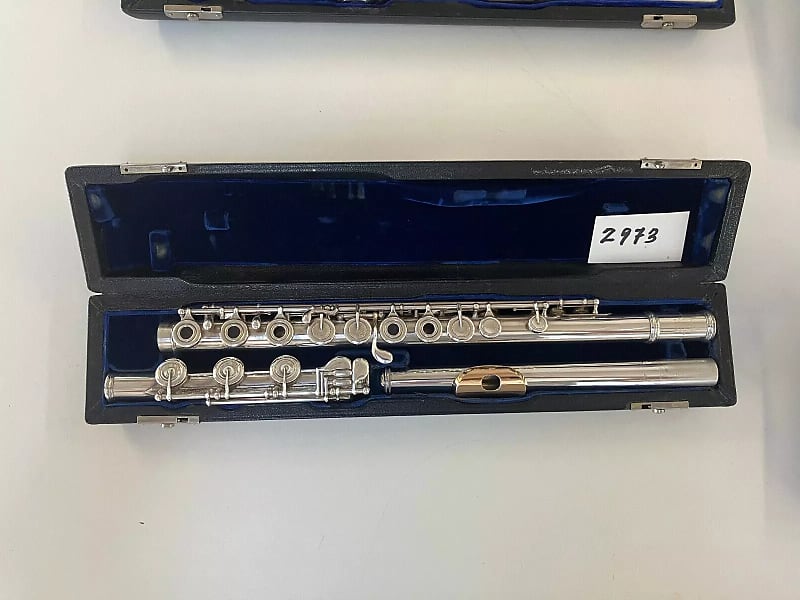 Vintage Handmade V.Q Powell Solid Silver Flute Reverb Canada