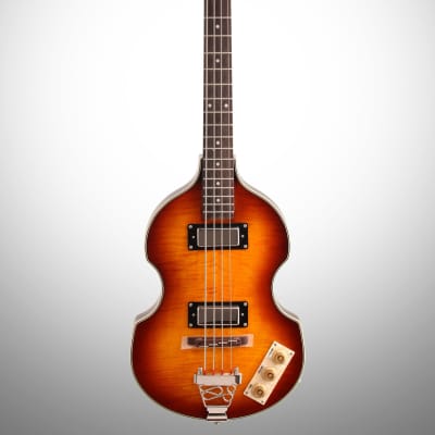 Epiphone Viola Electric Bass, Vintage Sunburst image 2