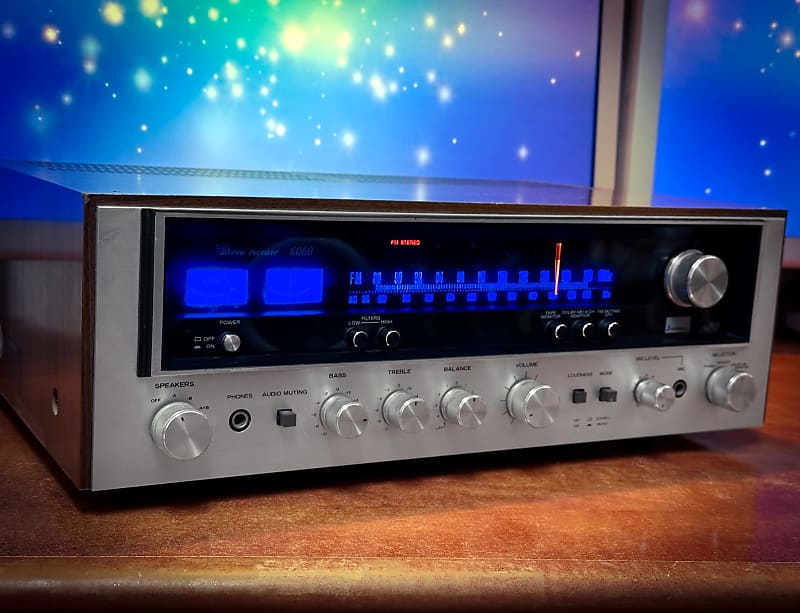 Sansui 6060 RaRe 1976 Vintage Stereo Receiver  			