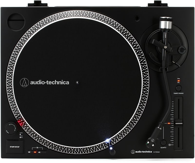 Audio-Technica AT-LP120XUSB Turntable - Black  			