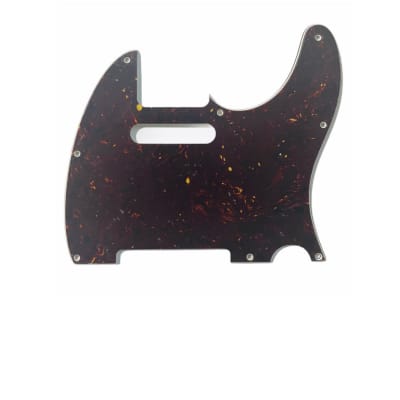 Allparts PG-0562 8-Hole Pickguard for Telecaster, Red Tortoise 3-Ply for sale