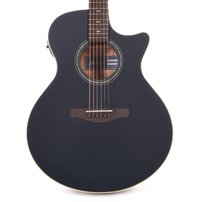 Ibanez AE100DBF Acoustic-Electric Guitar Dark Tide Blue Flat for sale