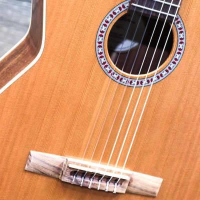 Godin Concert LEFT "B-Stock" Solid Mahogany / Solid Cedar Top Classical Guitar image 8