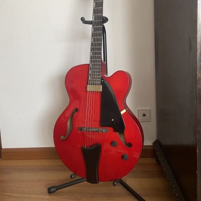 Ibanez AFC151-SRR Contemporary Archtop Series Single-Pickup Hollowbody - Sunrise Red for sale