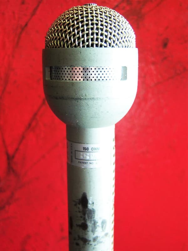Vintage 1988 Electro-Voice RE10 Supercardioid Dynamic Microphone Low Z w  accessories