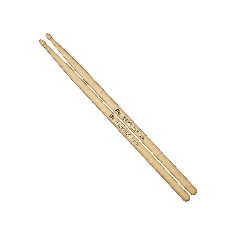 Meinl SB104 Standard Long 5B Wood Tip Drum Sticks image 1