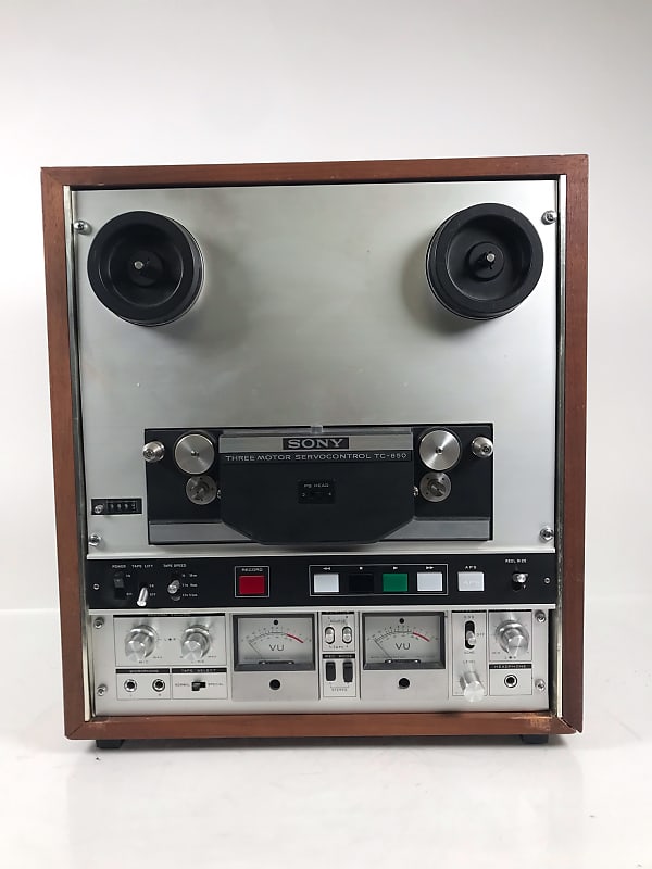 Vintage Sony TC-850 Reel To Reel Tape Recorder