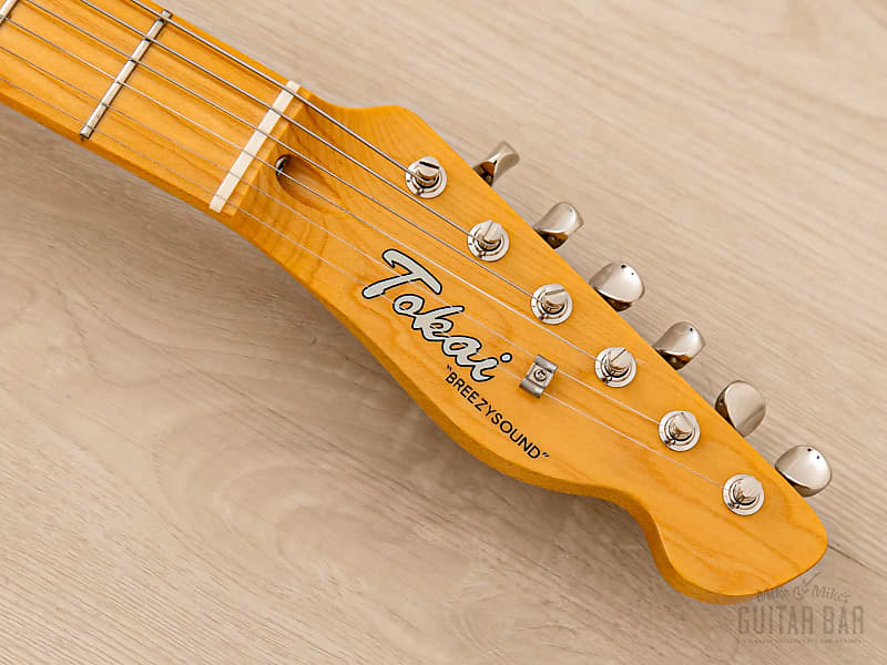 Tokai ATE118 Breezysound Swamp Ash Vintage Natural JAPAN