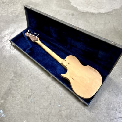 Carvin Short scale Bass Guitar Blonde original vintage 1959 USA prototype 25” #7 BG 7 image 9