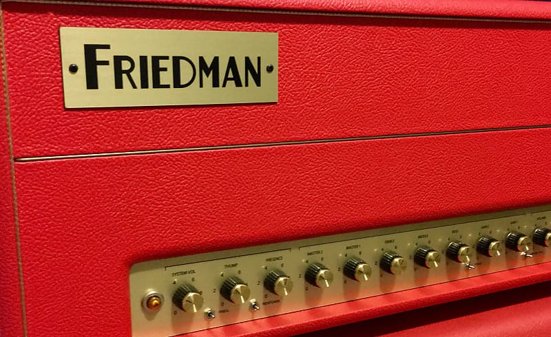 Friedman BE100 Deluxe 2019 Red Tolex | Reverb Friedman BE100 Deluxe 2019 Red Tolex | Reverb