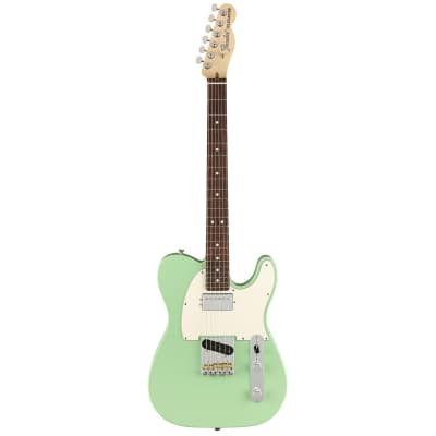 Fender American Performer Telecaster Hum Electric Guitar (Surf Green, Rosewood Fingerboard) image 1