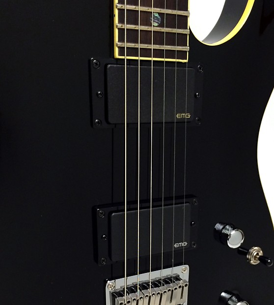 Fender FSR Custom Telecaster HH Electric Guitar w/ EMG Pickups - Black