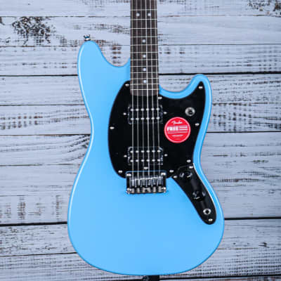 Squier Sonic Mustang HH Guitar | California Blue image 1