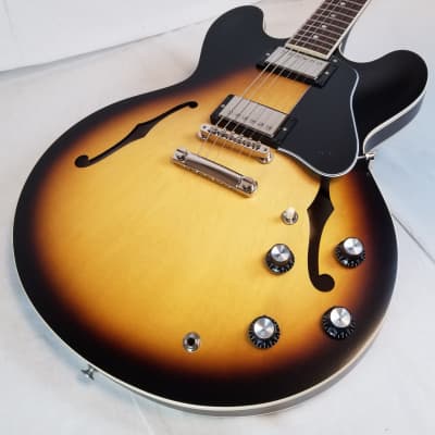 Gibson ES-335 Semi-Hollow Electric Guitar, Satin Vintage Burst, w/HSC 2024 image 10
