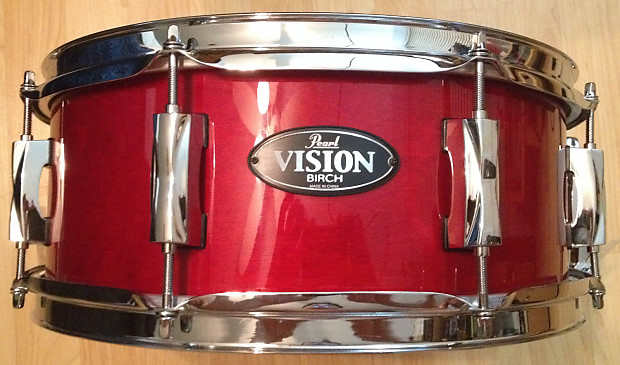 Pearl vision birch snare best sale drum
