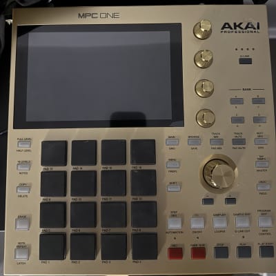Akai MPC One Standalone MIDI Sequencer Gold Edition Gold image 2