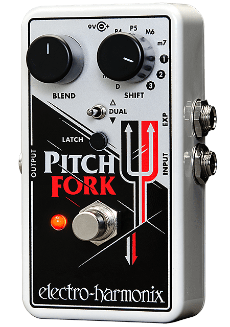 New Electro-Harmonix EHX Pitch Fork Polyphonic Pitch Shifter Guitar Effects Pedal image 1