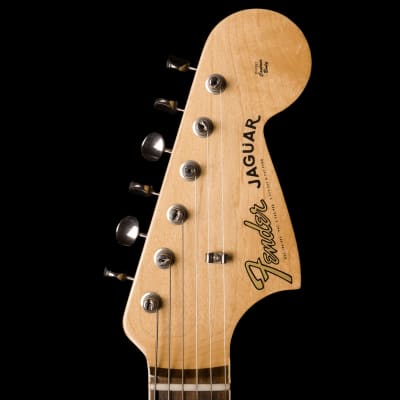 Fender 2012 American Vintage AVRI 65 Jaguar Guitar, Red, Pre-Owned image 5
