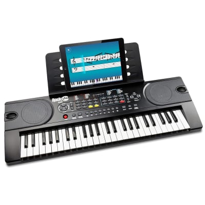 RockJam 88 Key Digital Piano Keyboard Piano with Full Size Semi-Weighted  Keys, Power Supply & Simply Piano Lessons & Casio ARST Single-X Adjustable