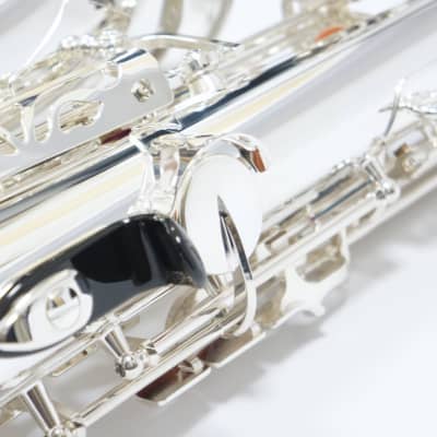 Free shipping! 【Special price】 Yamaha Professional Alto Saxophone YAS-62 Silver-Plated 62Neck image 9