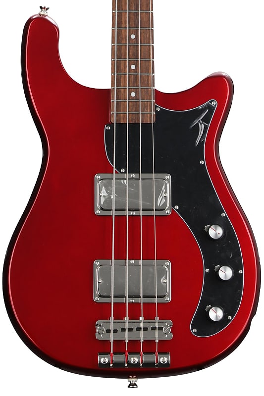 Epiphone Embassy Bass Guitar - Sparkling Burgundy image 1