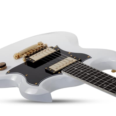 Schecter ZV-H6LLYW66D Gloss White image 4