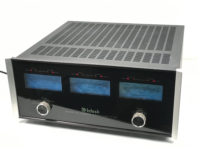 McIntosh MC206 200-Watt 6-Channel Solid State Power Amplifier image 1