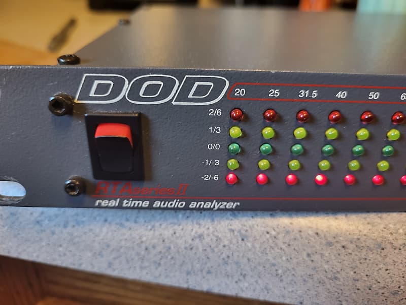DOD RTA series ii リアルタイムオーディオアナライザー DOD RTA series ii リアルタイムオーディオアナライザー - メルカリ
