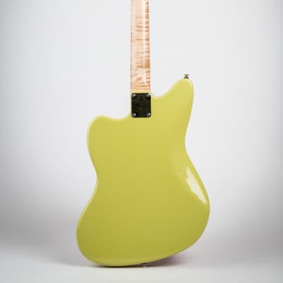 Beardsell Guitars Swingmaster 3-pickup 2017 Avocado Green image 3