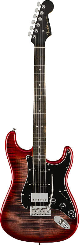 Fender : Limited Edition American Ultra Strat HSS EB Umbra image 1