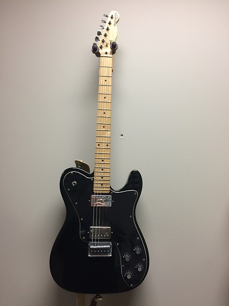 Squier telecaster custom hot sale deluxe