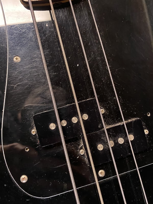 FERNANDES PRECISION BASS ブラック Fernandes Precision Bass FPB 60 1980 Black Bass For Sale