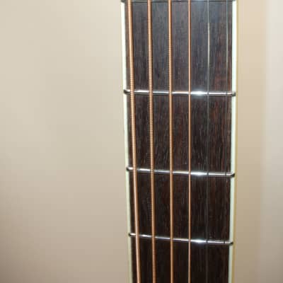 2022 Alvarez ABT60E Artist 60 Baritone Acoustic Electric Guitar, Natural image 8