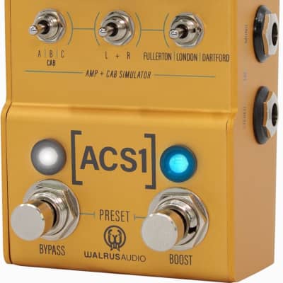 Walrus Audio MAKO Series ACS1 Amp + Cab Simulator Pedal | Reverb