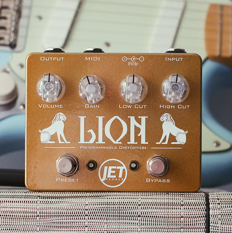 Jet Pedals Lion Overdrive/Distortion Reverb