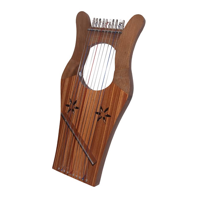 Mini Kinnor Harp Walnut