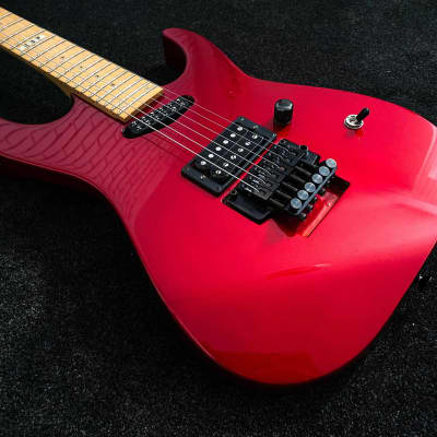 ESP M-II Deluxe 1992 Candy Apple Red + Case image 1