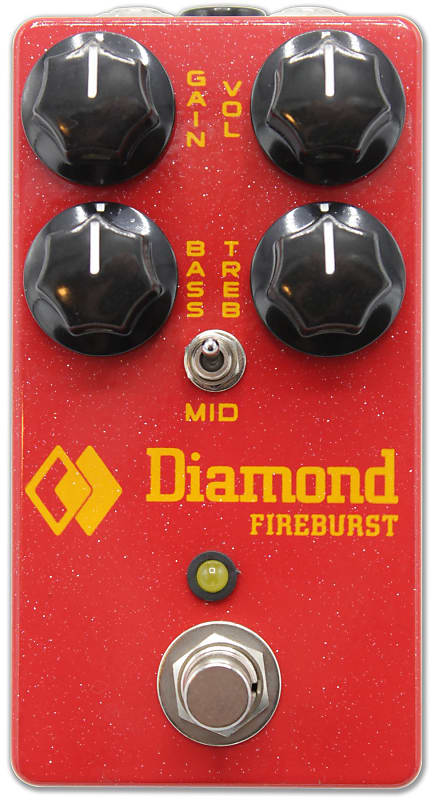 ギター DIAMOND Guitar Pedal FIRE BURST NPD: Diamond Fireburst V2 : r/guitarpedals