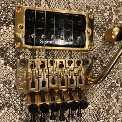 Charvel Jackson Snake Skin Strat Guitar Seymour Duncan Pickup Floyd Rose Tremolo image 3