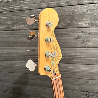 Fender Player Jazz Bass Fretless 4 String MIM Electric Bass Guitar White w/ Gig bag image 9
