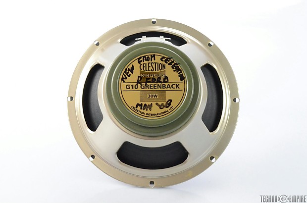Celestion g10 shop greenback 16 ohm