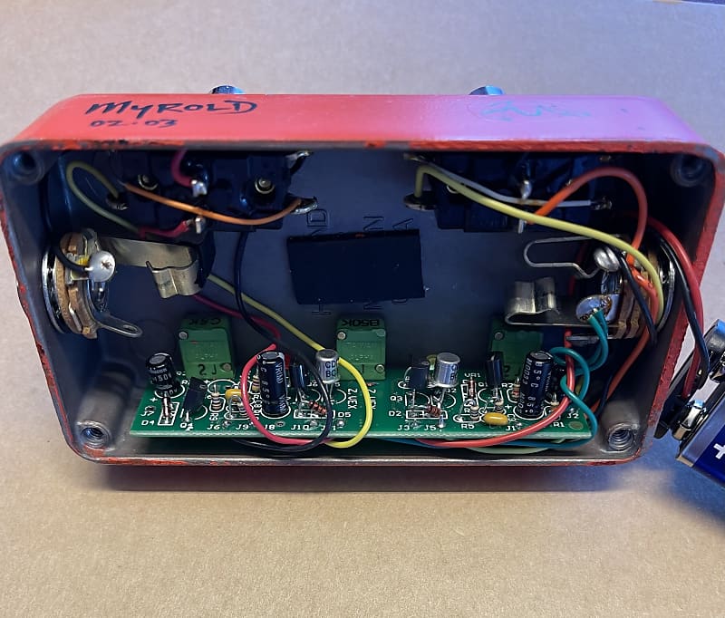 ギター Z.VEX / Super Hard On 1of1 Hand Paint Super Hard On Vexter — ZVEX Effects