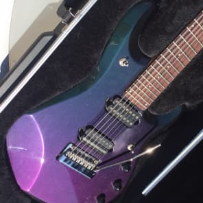Ernie Ball Music Man JP7 Mystic Dream w Hard Case Reverb