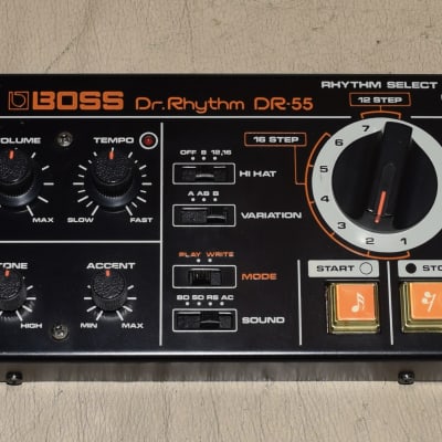 Boss DR-55 Dr. Rhythm 1980s - Black