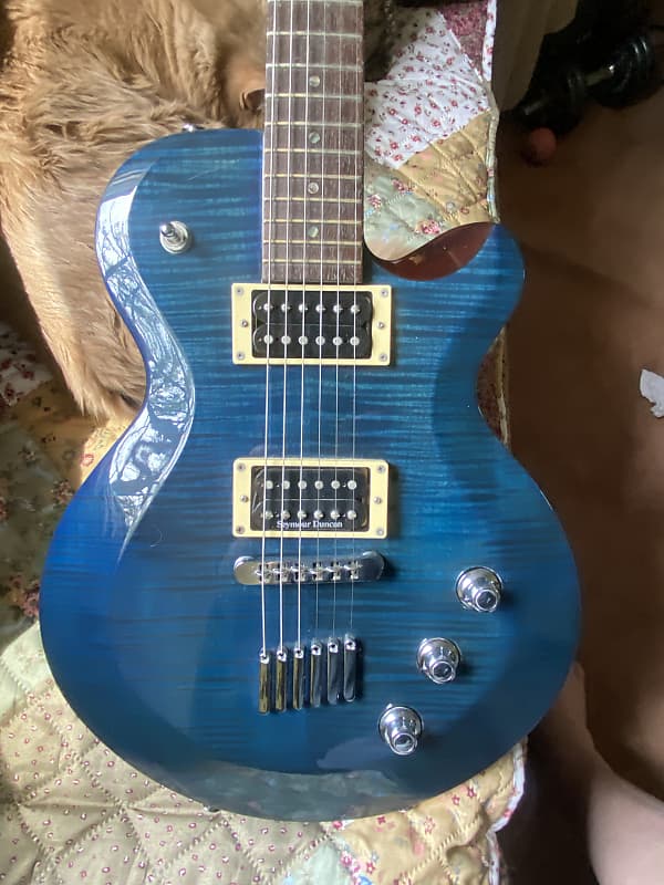 All Original Yamaha AES 620 2000's Blue Burst Seymour Duncan